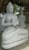  Product image 5 of the product “Seated Buddha made of Riverstone in Dharmachakra gesture of wheel of the teaching of the Dharma, H.135 cm. ”